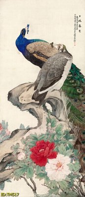 File gốc File tranh thủy mặc TM517 (vector) cho in ấn