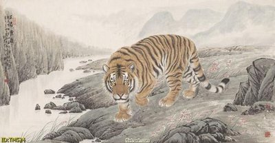 File gốc File tranh thủy mặc TM524 (dành cho trang trí nội thất)