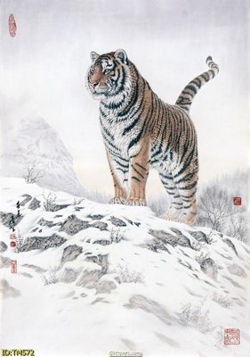 Tệp tin gốc File tranh thủy mặc TM572 (dùng cho in) File tranh thủy mặc TM572