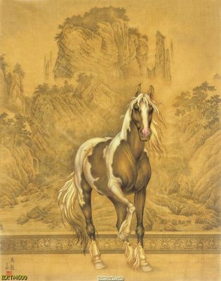 File gốc File tranh thủy mặc TM600 (in 3D) nghệ thuật