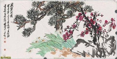 File tranh File tranh thủy mặc TM622 (ảnh gốc) cho in ấn kỹ thuật số