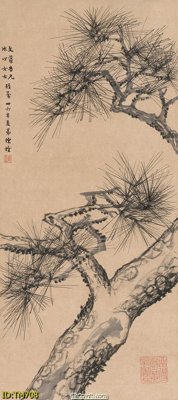 File tranh in trần File tranh thủy mặc TM708 (ảnh gốc siêu nét)