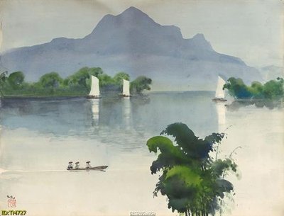 File PSD File tranh thủy mặc TM727 (chất lượng in ấn)