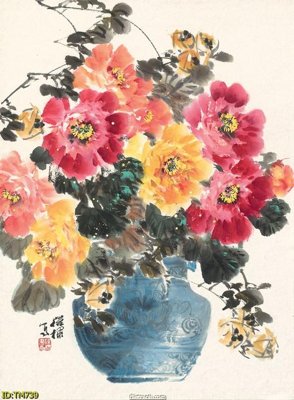 File PSD File tranh thủy mặc TM739 (bản gốc) chất lượng nhất