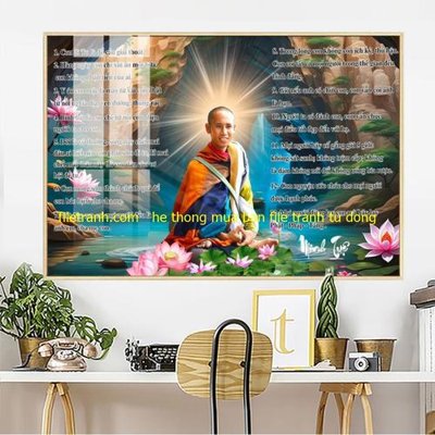 Tải file gốc File tranh thầy thích minh tuệ TMT114 (in tráng gương) siêu đẹpFile tranh gốc File tranh thầy thích minh tuệ TMT114 chất lượng cao