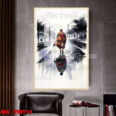 Tệp tin gốc File tranh thầy thích minh tuệ TMT14 (dùng cho in) File tranh thầy thích minh tuệ TMT14