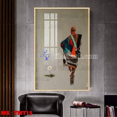 File PSD File tranh thầy thích minh tuệ TMT15 (nguyên bản) cho thiết kế