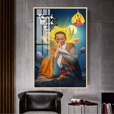 Hình ảnh file gốc File tranh thầy thích minh tuệ TMT39 cho in UV