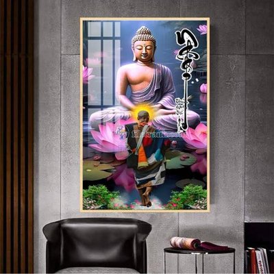 File tranh trang trí File tranh thầy thích minh tuệ TMT45 (file gốc)