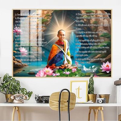 File gốc File tranh thầy thích minh tuệ TMT61 (vector) cho in ấn