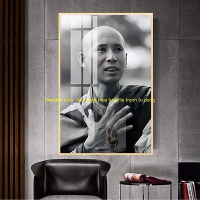 Download file ảnh gốc File tranh thầy thích minh tuệ TMT77 để in ấn