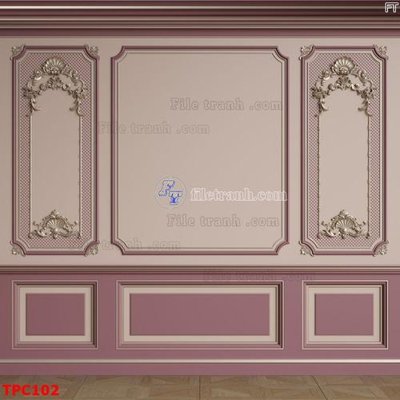 Tải file Tranh phào chỉ TPC102 (ảnh gốc) in gạch 3D