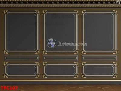 File in ấn Tranh phào chỉ TPC107 (bản gốc) chất lượng cao