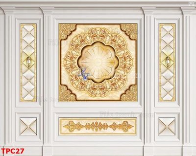 File gốc in ấn Tranh phào chỉ TPC27 chất lượng vượt trội