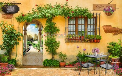 File PSD Tranh phào chỉ TPC582 (gốc) cho in quảng cáo