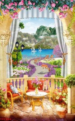 Tải file Tranh phào chỉ TPC594 (gốc) chủ đề tâm linh