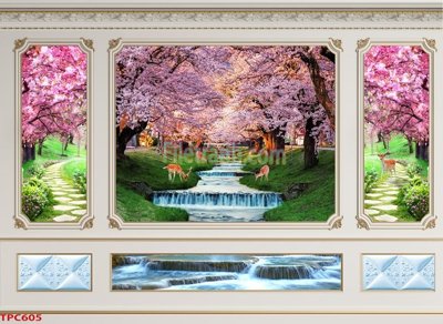 File gốc Tranh phào chỉ TPC605 (chuẩn màu) cho in offset