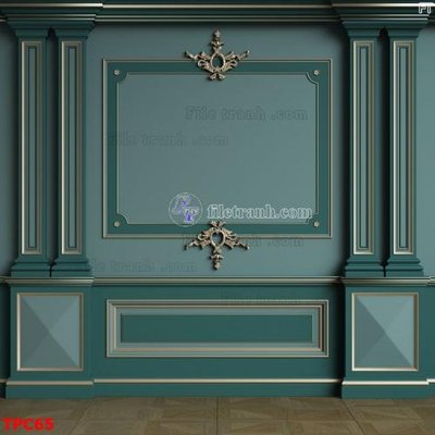 Tải file Tranh phào chỉ TPC65 (gốc) làm tranh trang trí