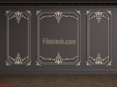 File ảnh Tranh phào chỉ TPC650 (gốc) in Hiflex