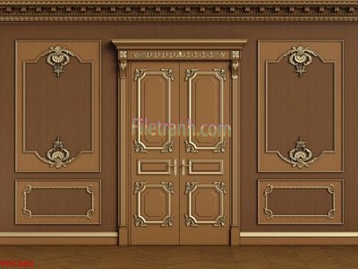 File ảnh Tranh phào chỉ TPC683 (gốc) dùng in Pano