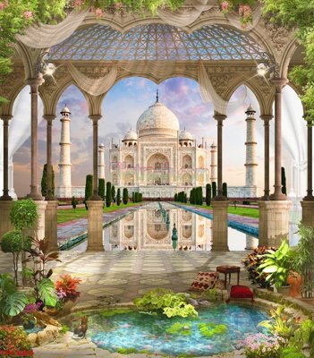 File gốc Tranh phào chỉ TPC684 (in tráng gương) nghệ thuật