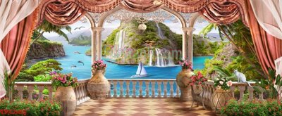 File tranh in tráng gương Tranh phào chỉ TPC685 (siêu nét)