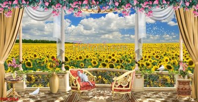 File gốc in mica Tranh phào chỉ TPC694 chất lượng