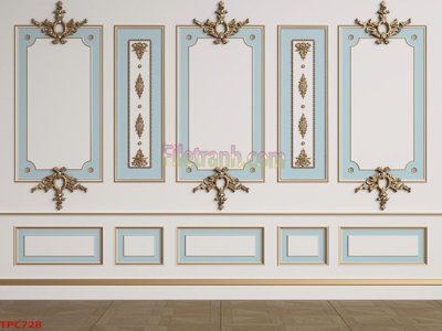 File gốc Tranh phào chỉ TPC728 (PNG) nền trong suốt