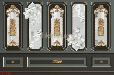 File tranh Tranh phào chỉ TPC756 (ảnh gốc) sắc nét hoàn hảo