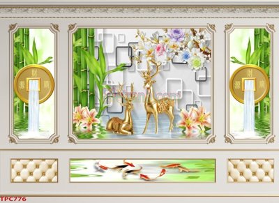 File ảnh Tranh phào chỉ TPC776 (gốc) cho trang trí nội thất