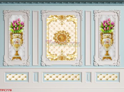 File in trần Tranh phào chỉ TPC778 (bản gốc) trời sao