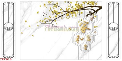 Tải file Tranh phào chỉ TPC813 (gốc) làm file thiết kế