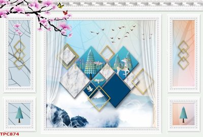 Tệp tin gốc Tranh phào chỉ TPC874 (chất lượng) Tranh phào chỉ TPC874