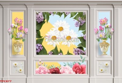 File in trần Tranh phào chỉ TPC877 (bản gốc) trời sao