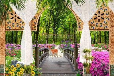 File PSD Tranh phào chỉ TPC942 (gốc) cho in quảng cáo