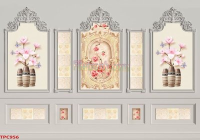 Ảnh gốc Tranh phào chỉ TPC956 (siêu chi tiết) để in ấn