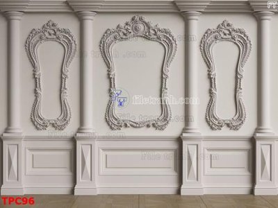 Ảnh gốc Tranh phào chỉ TPC96 (siêu chi tiết) để in ấn