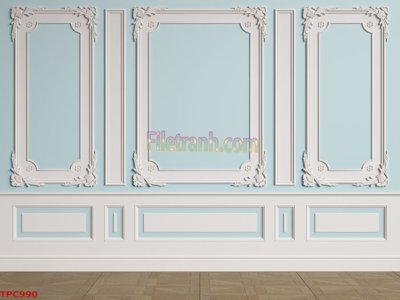 File PSD Tranh phào chỉ TPC990 (bản gốc) đã tách nền