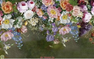 File gốc File hoa trang sức TS1015 (trang trí) phòng trẻ em