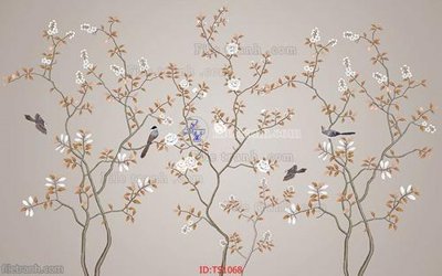 File in lụa File hoa trang sức TS1068 (tân cổ điển) File hoa trang sức TS1068