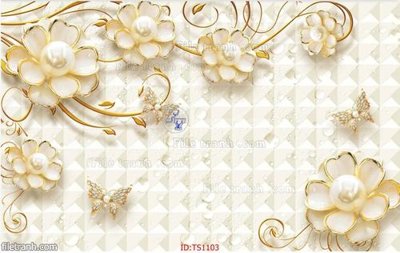 Tải file File hoa trang sức TS1103 (gốc) làm tranh treo tường