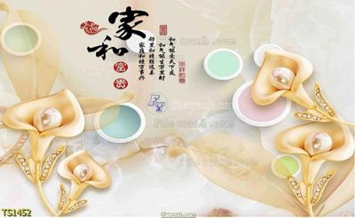 Download file gốc File hoa trang sức TS1452 (in mica) trang trí