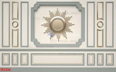 Tải file File giả phào chỉ dán tường TS1534 (ảnh gốc) độ phân giải 300dpi