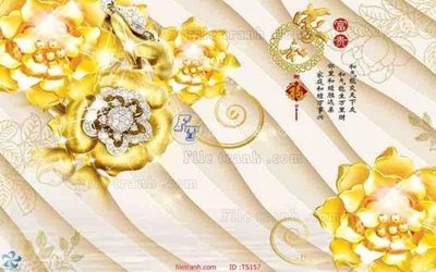 Hình ảnh gốc File hoa trang sức TS157 (để in khổ lớn)