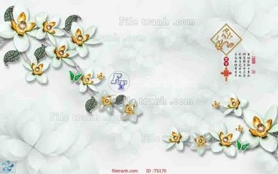 File gốc File hoa trang sức TS170 (trang trí) phòng làm việc