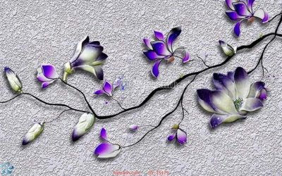 Download file gốc File hoa trang sức TS179 (in lụa) hoa lá