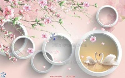 File gốc File hoa trang sức TS184 (in mica) trang trí