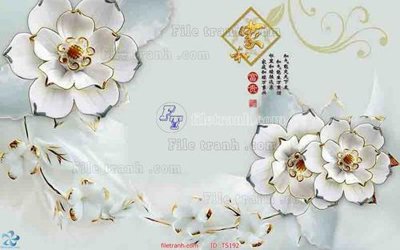 Tải file gốc File hoa trang sức TS192 (in tráng gương) 3DFile gốc File hoa trang sức TS192 (sẵn sàng in) chất lượng cao