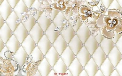 File gốc File hoa trang sức 3d TS2002 cho in ấn và thiết kế