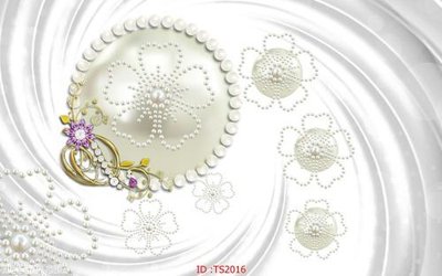 File tranh File hoa trang sức 3d TS2016 (gốc) in trên kính